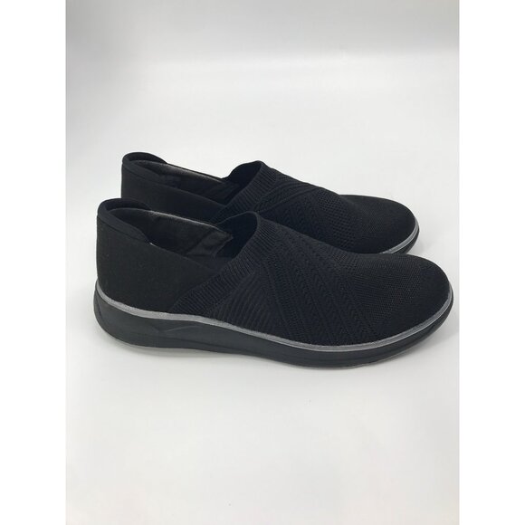 BZees Triumph Slip On Casual Sneaker Black Size 10M NEW - Picture 5 of 7